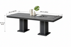 Mesa Comedor Pera Ironi para 6 personas  160x90cm(M11)