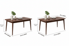 Mesa Comedor Mariposa, Mesa Extensible 80x130+40(M7)