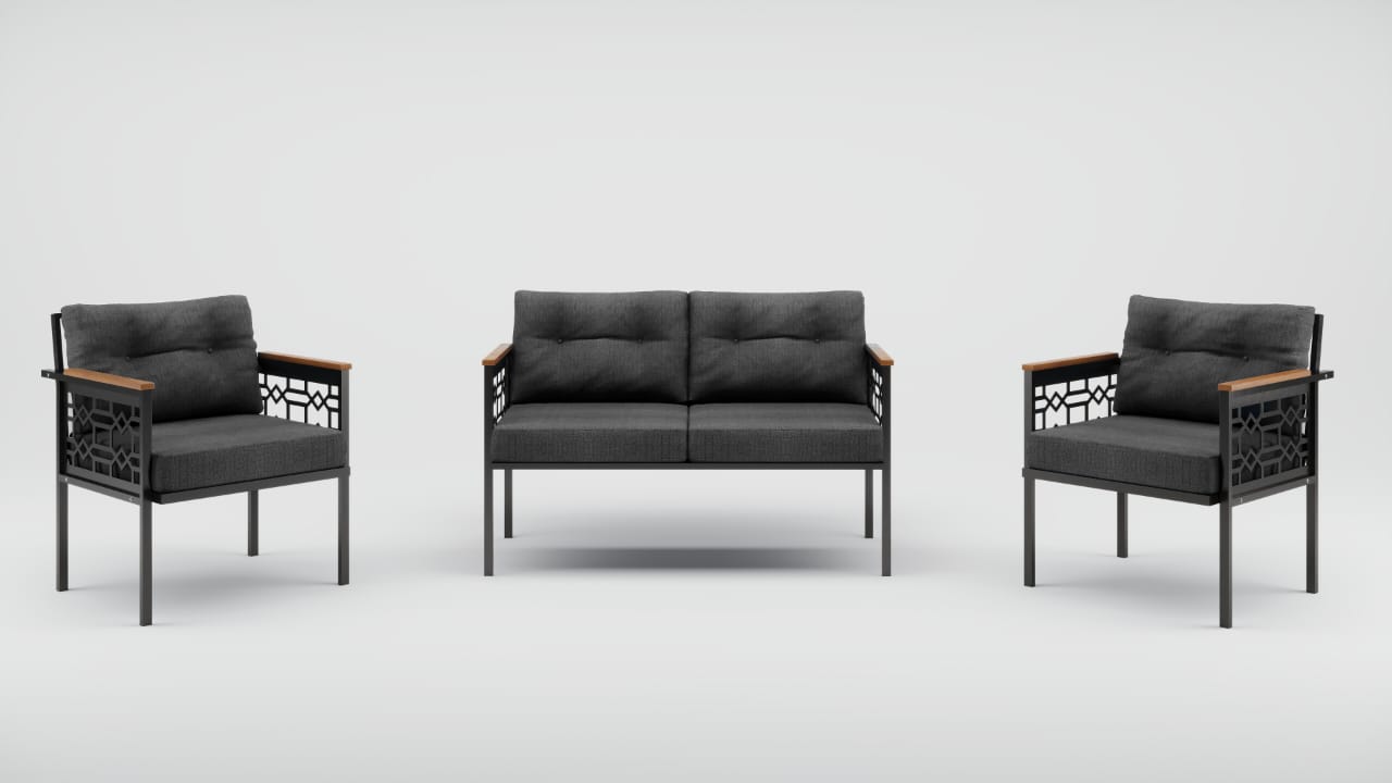 INCI MUEBLE DE TERRAZA 2+1+1