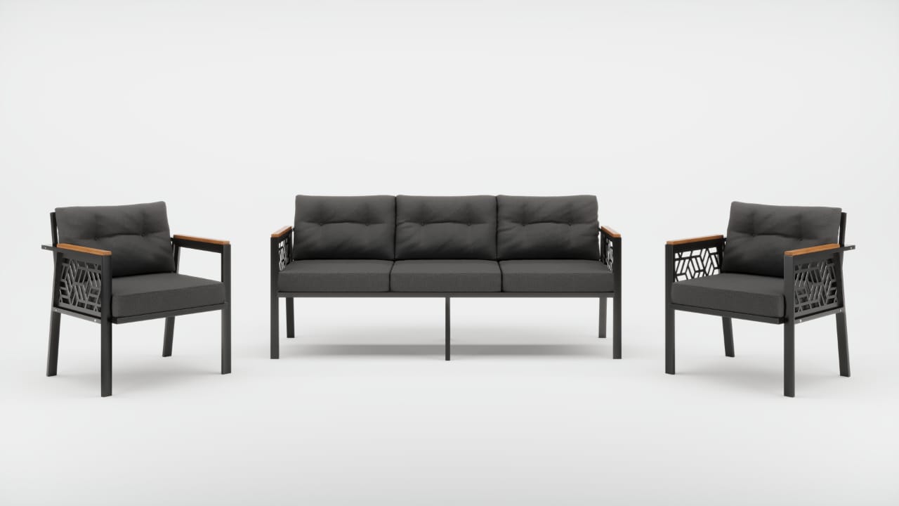 MELISA MUEBLE DE TERRAZA 3+1+1