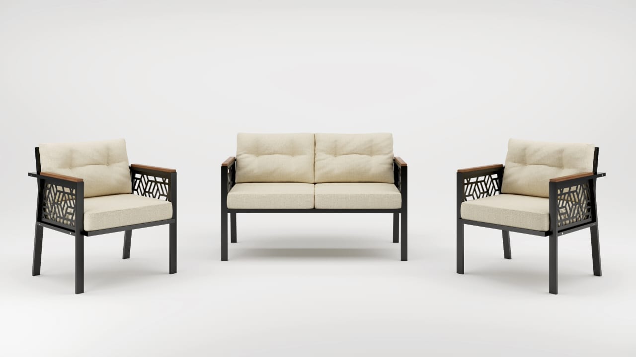 MELISA MUEBLE DE TERRAZA 2+1+1