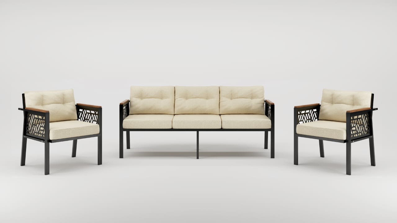 MELISA MUEBLE DE TERRAZA 3+1+1