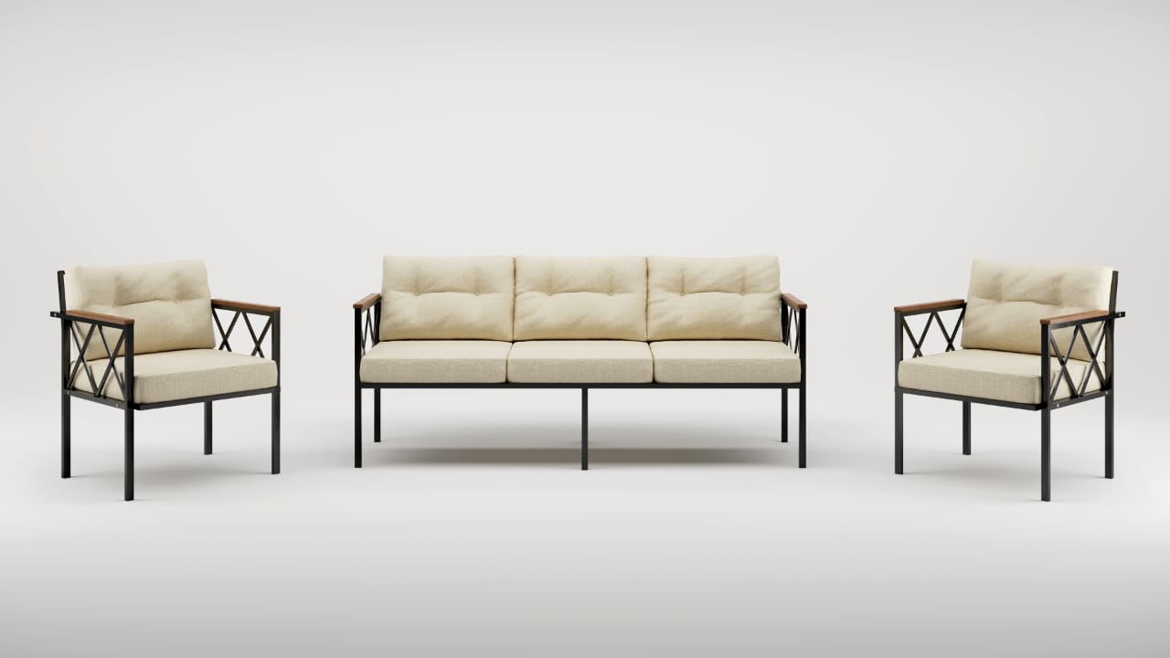 SAFIR MUEBLE DE TERRAZA 3+1+1