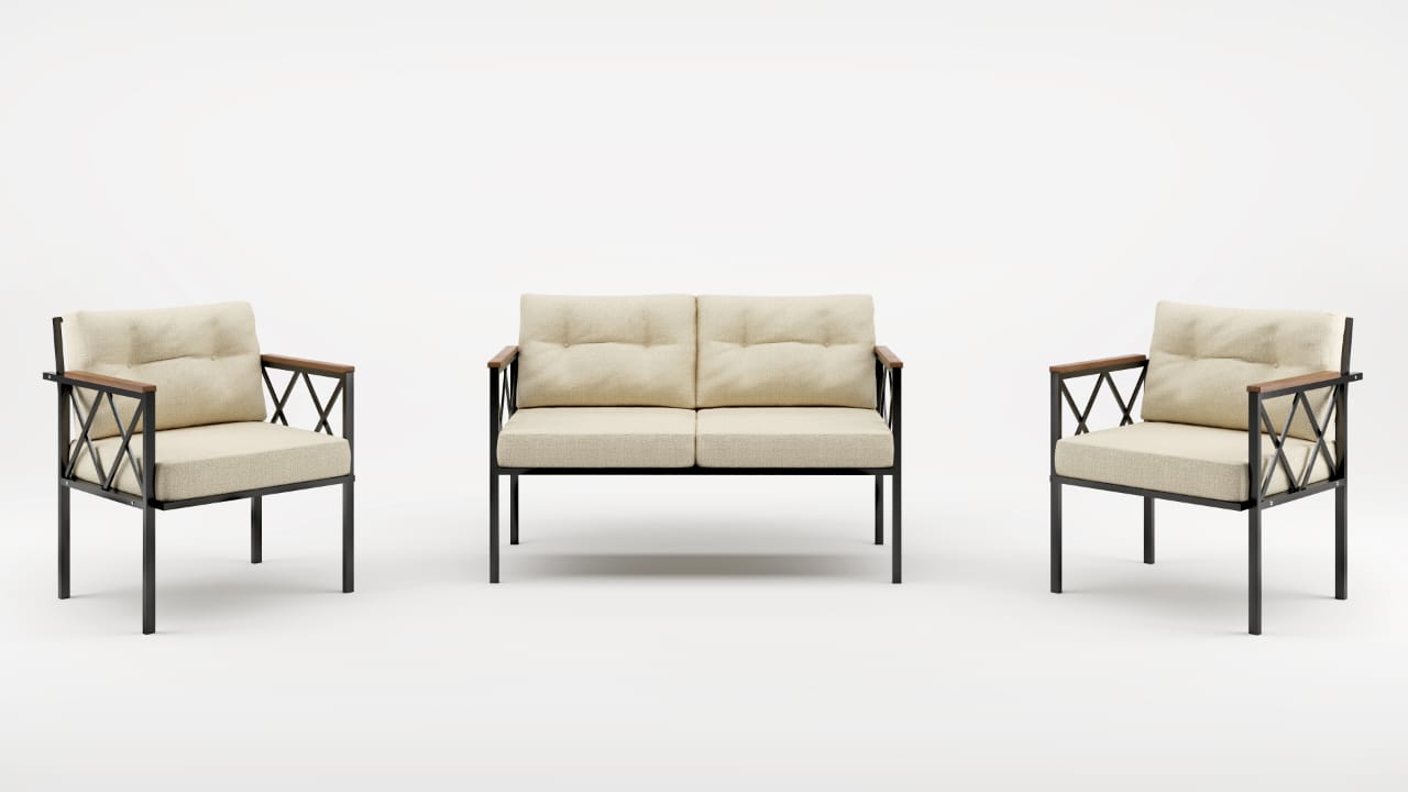 SAFIR MUEBLE DE TERRAZA 2+1+1