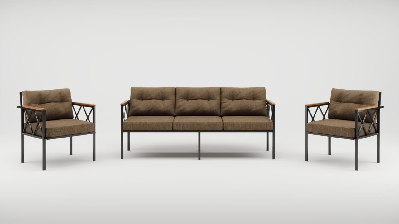 SAFIR MUEBLE DE TERRAZA 3+1+1