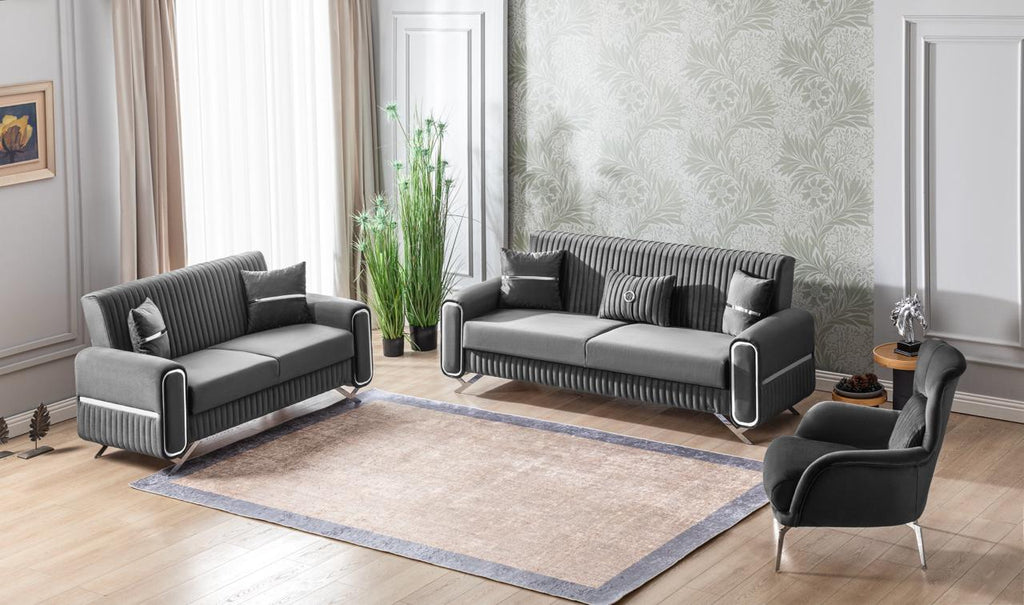 ESCALADE Mueble Para Living Gris (SOFA CAMA)