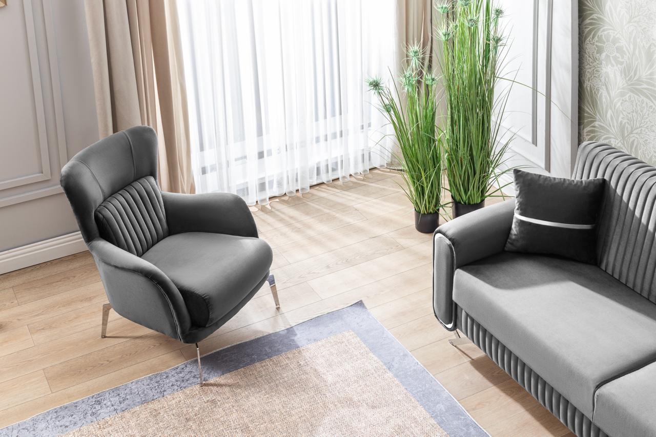 ESCALADE Mueble Para Living Gris (SOFA CAMA)