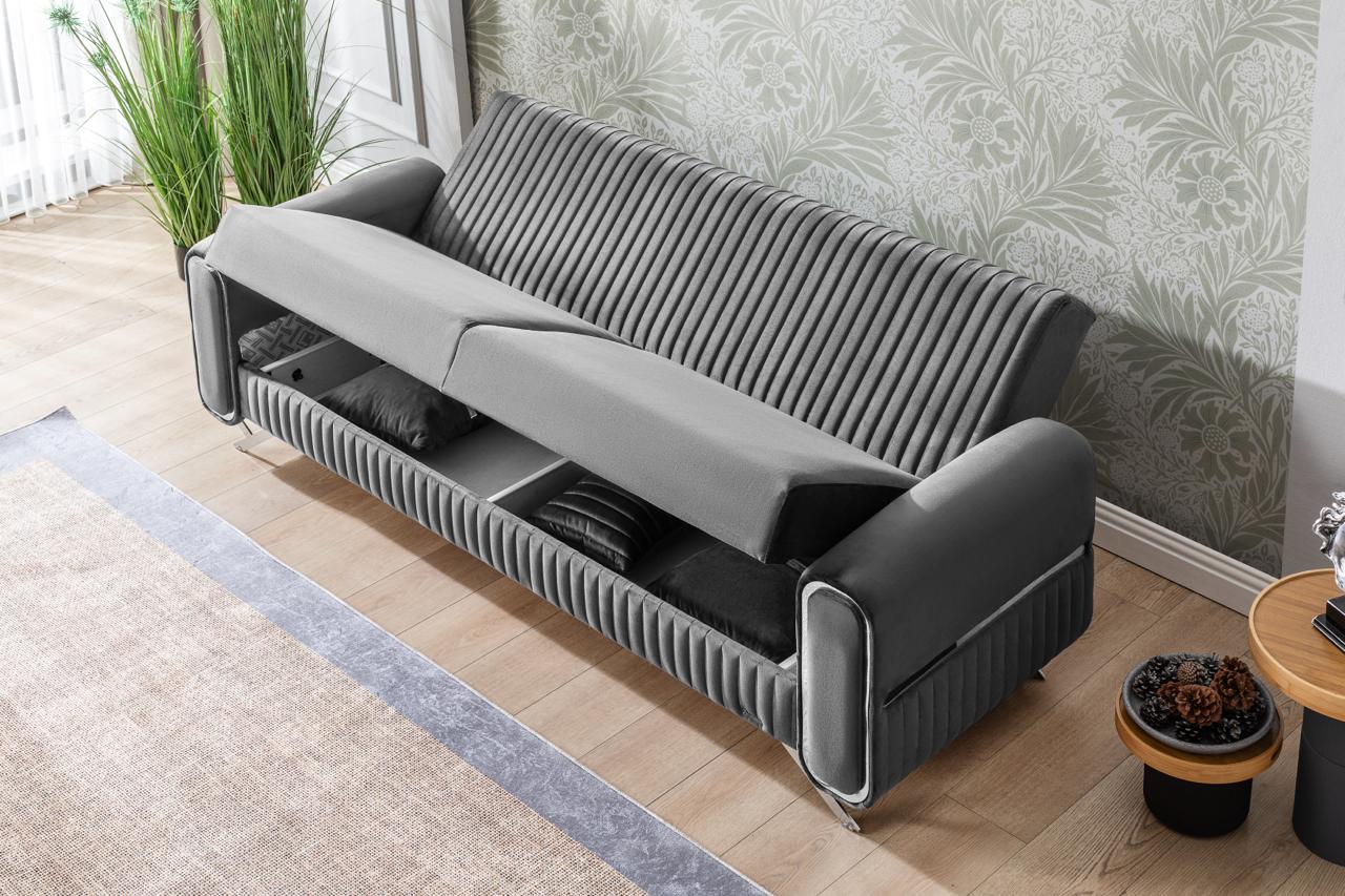 ESCALADE Mueble Para Living Gris (SOFA CAMA)